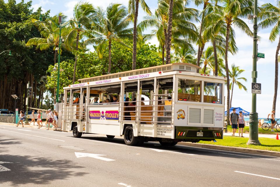 Oahu- Waikiki Trolley Hop-on Hop-off All-Line Pass